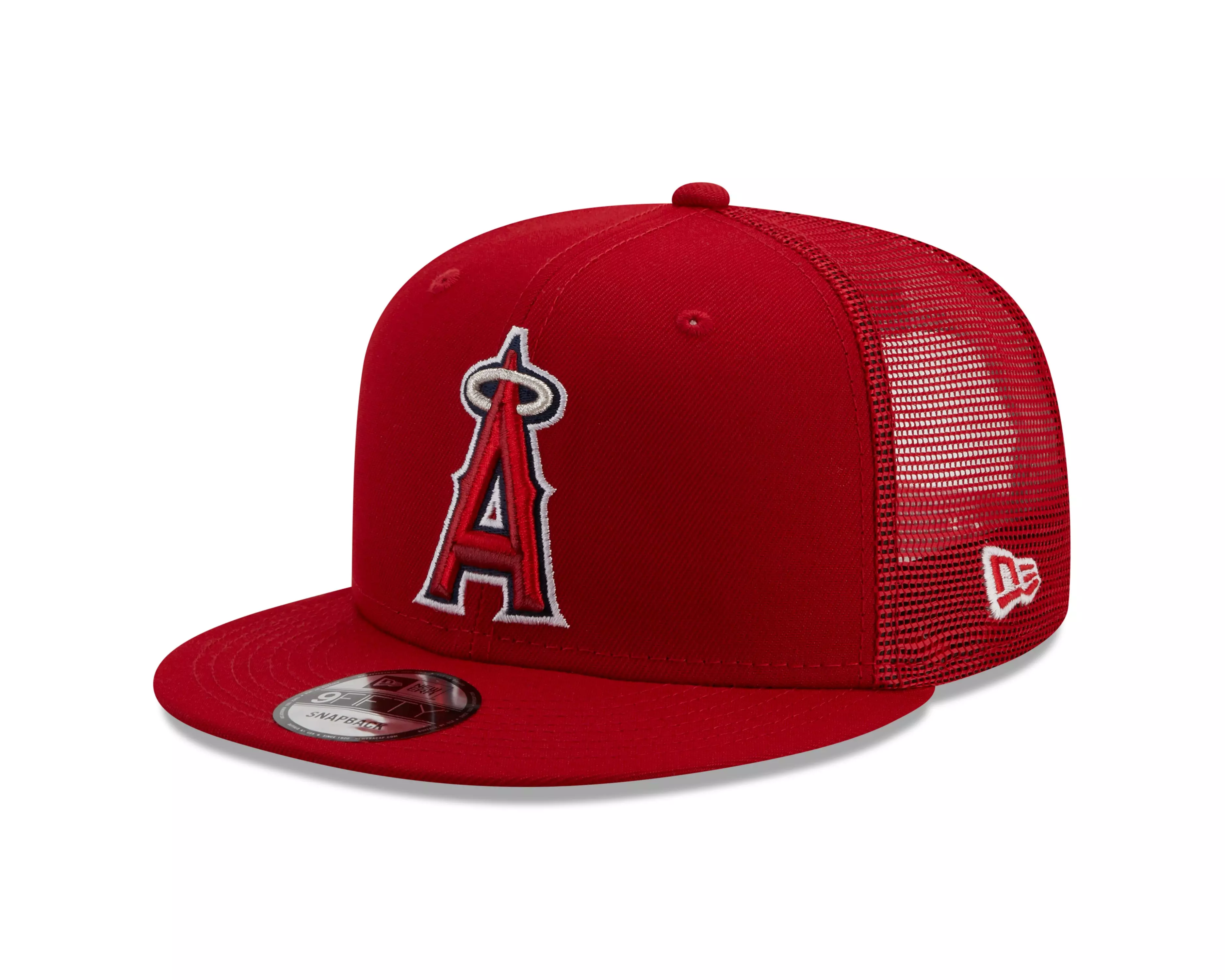 New Era Los Angeles Angels Classic 9FIFTY Trucker Snapback Hat